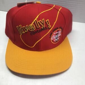 NWT 1996 Olympics Always Coca Cola Atlanta Snapback Hat